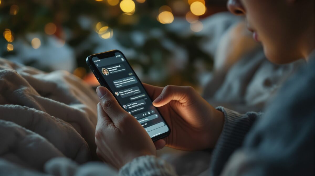 Mobile community app interface for member access